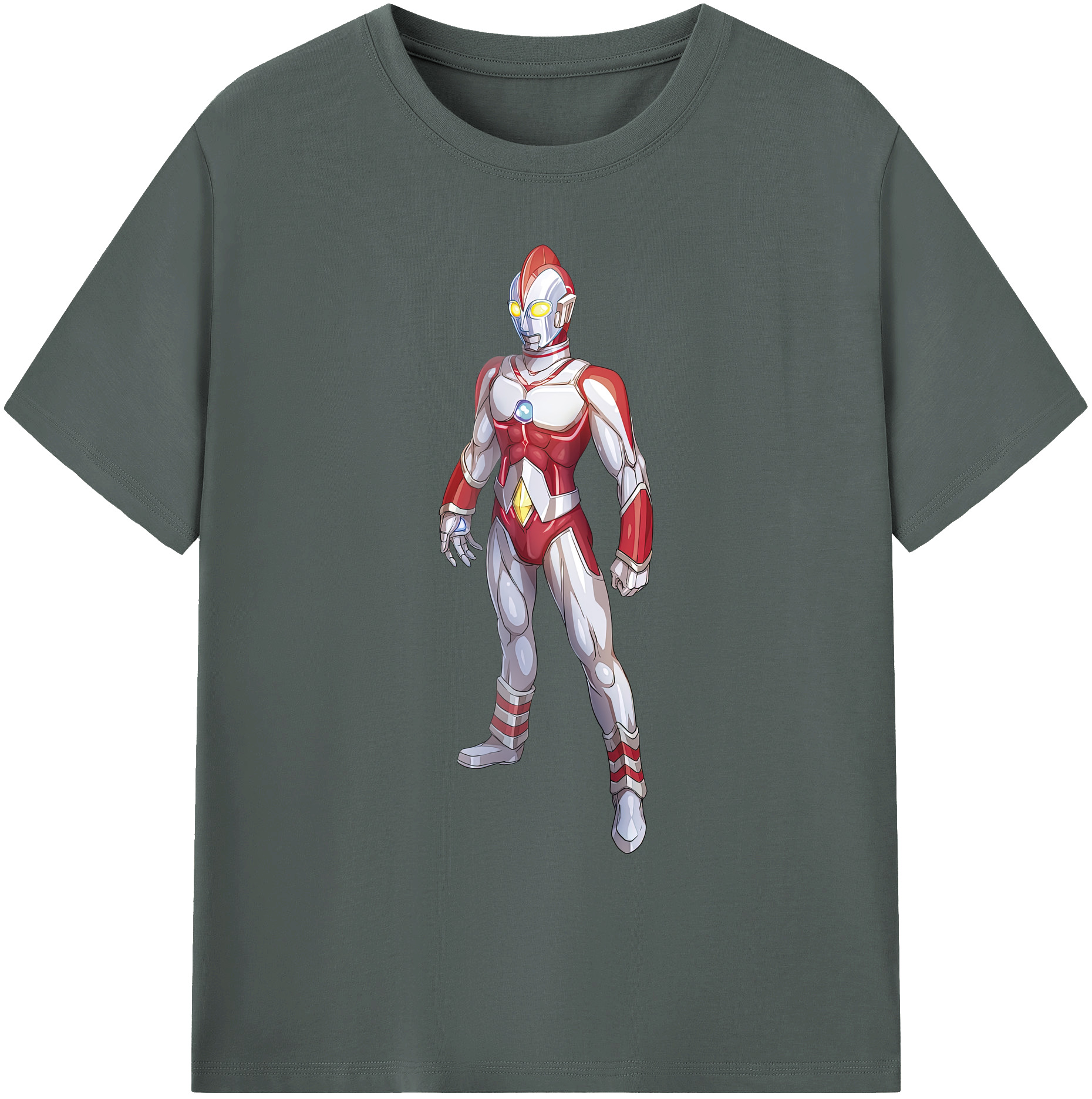 （画像用） ウルトラマン Ultraman 綿100％ メンズ半袖Tシャツ｜肌触りやわらか＆通気性